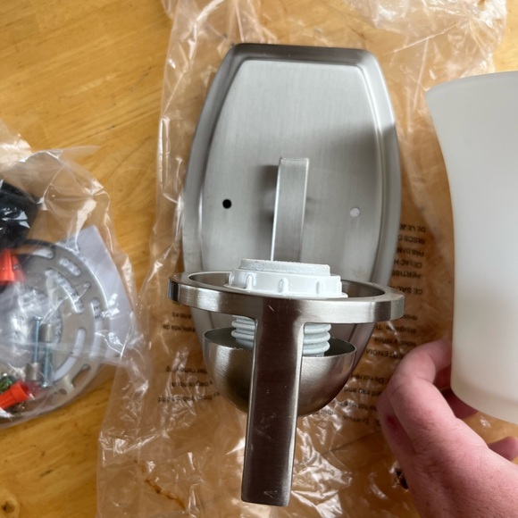 Nuvo Lighting 60/5481 Nevel 1-Light Vanity Fixture with Satin White Glass - Picture 6 of 8